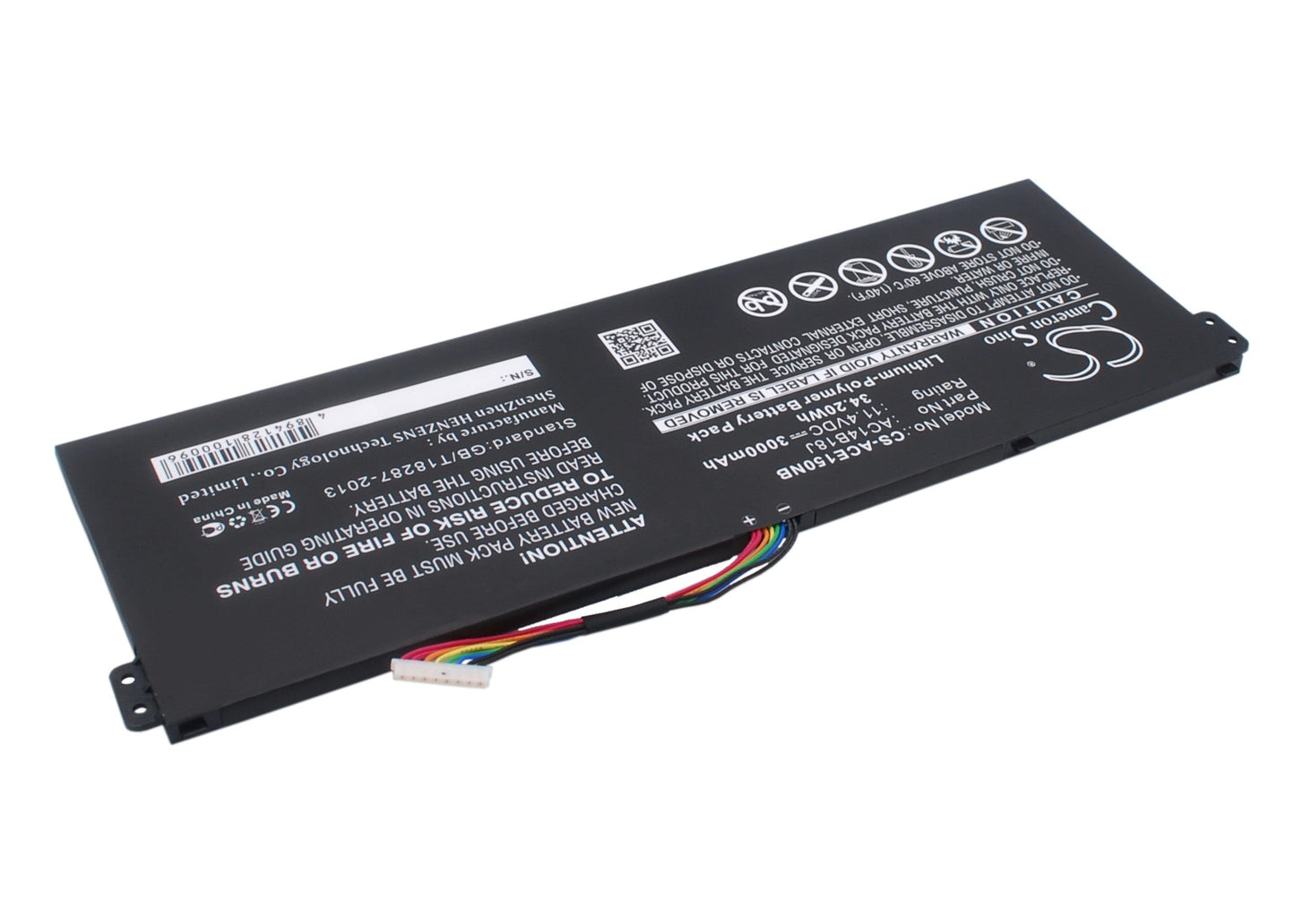 Replacement Battery for Acer Aspire 3 A315-53G-5968 – Notebook, Laptop – 3000mAh / 34.20Wh / 11.4V
