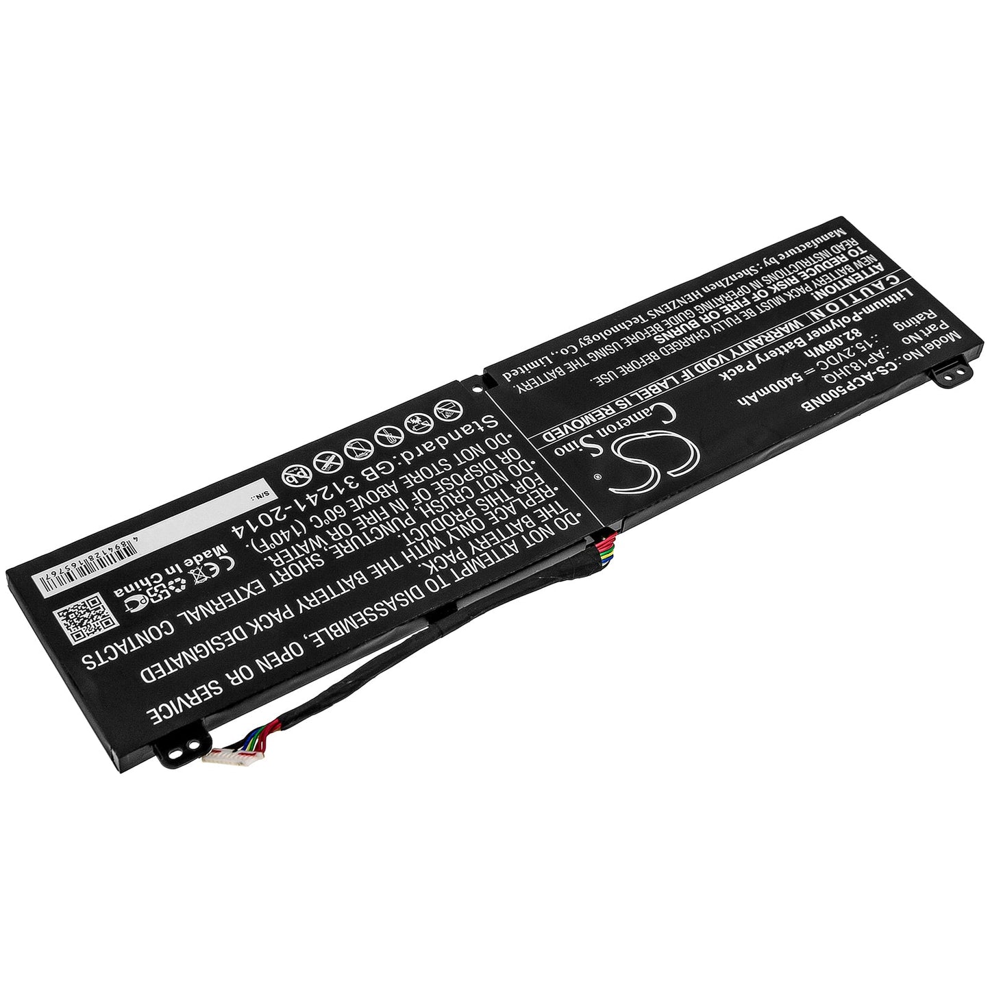 Replacement Battery for Acer ConceptD 7 CN715-71 – Notebook, Laptop – 5400mAh / 82.08Wh / 15.2V
