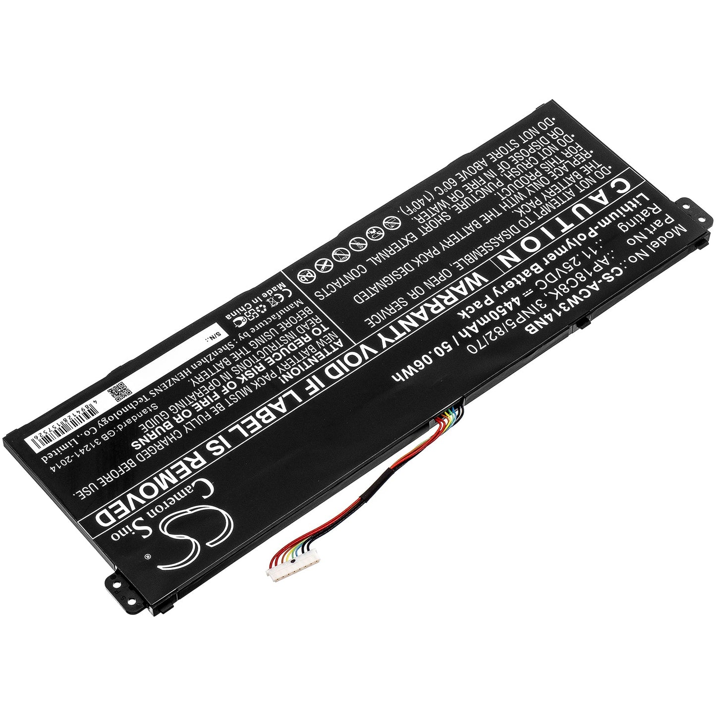 Replacement Battery for Acer Aspire 5 A514-52-58U3 – Notebook, Laptop – 4450mAh / 50.06Wh / 11.25V
