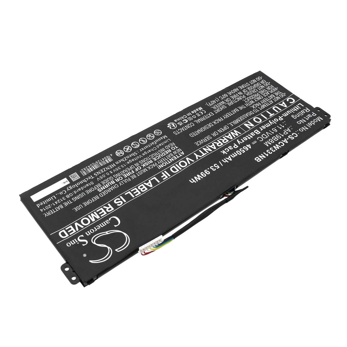 Replacement Battery for Acer Aspire Vero AV15-52 – Notebook, Laptop – 4650mAh / 53.99Wh / 11.61V