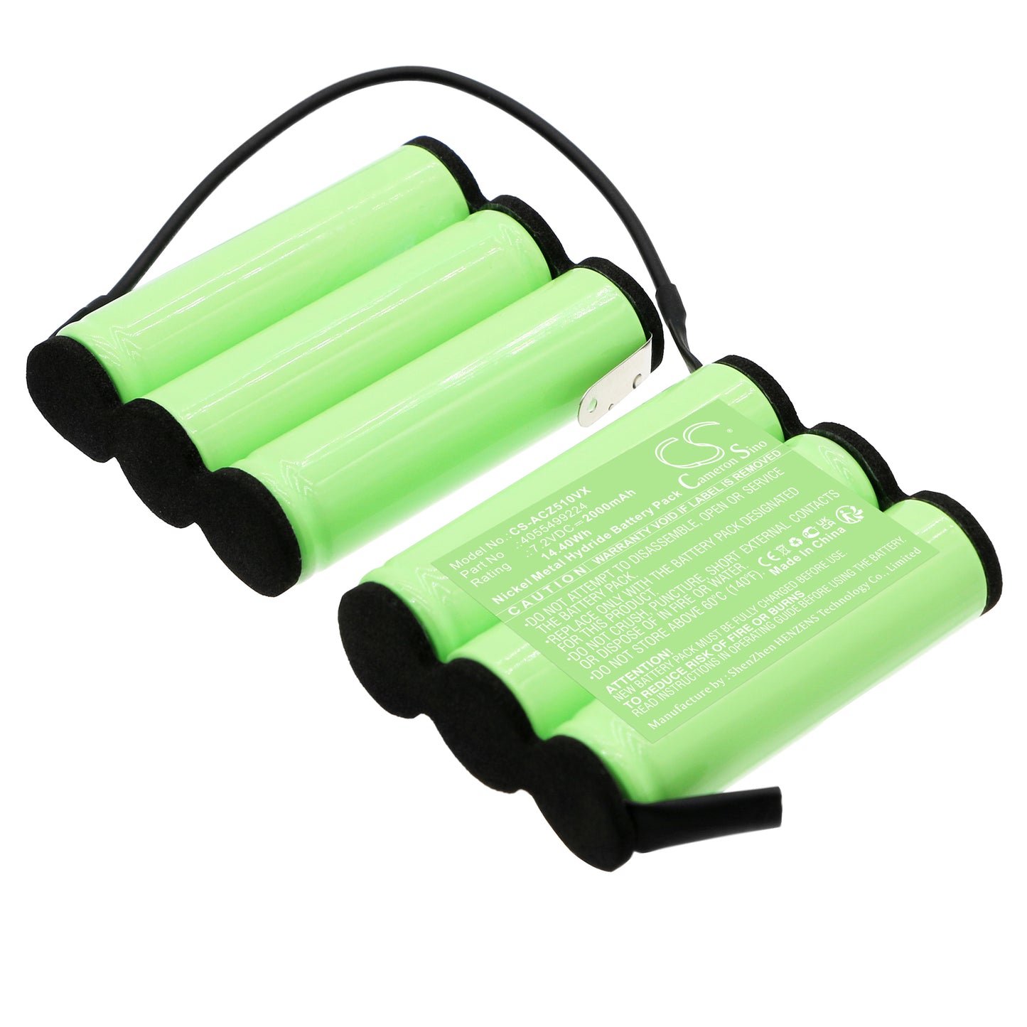 Replacement Battery for AEG ZB5106 – 2000mAh / 14.40Wh