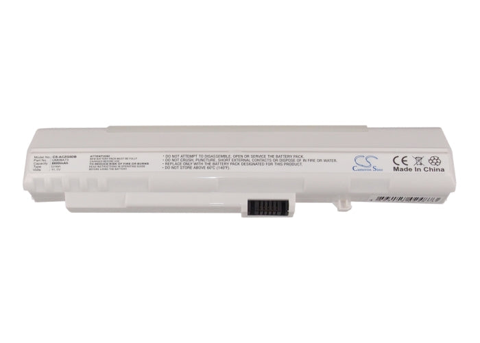 Replacement Battery for Acer Aspire One – Notebook, Laptop – 6600mAh / 11.1V
