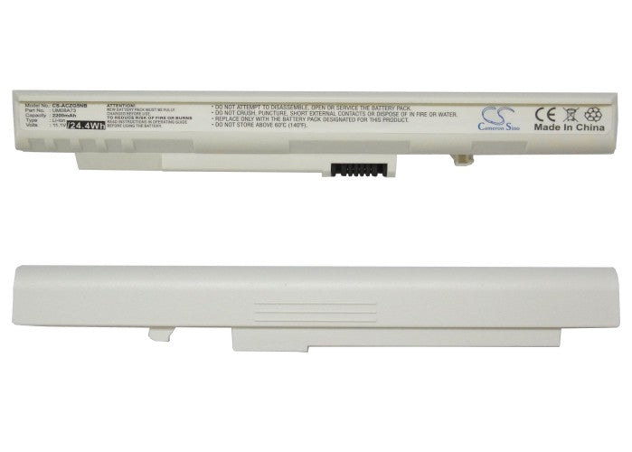 Replacement Battery for Acer Aspire One – Notebook, Laptop – 2200mAh / 11.1V