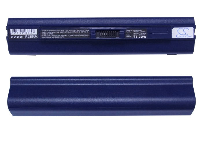 Replacement Battery for Acer Aspire One 531 – Notebook, Laptop – 6600mAh/73.26Wh / 11.1V