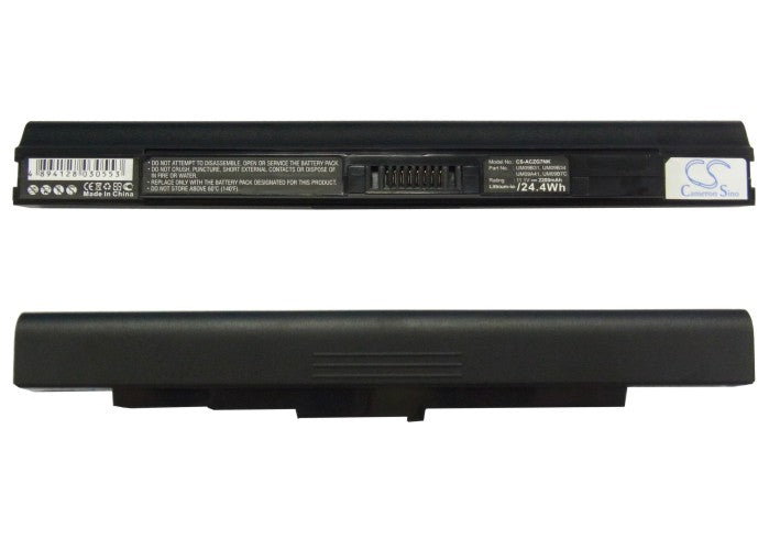 Replacement Battery for Acer Aspire One 531 – Notebook, Laptop – 2200mAh / 11.1V