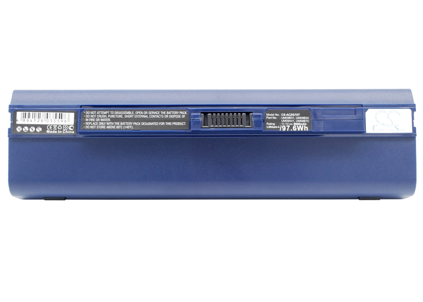 Replacement Battery for Acer Aspire One 531 – Notebook, Laptop – 8800mAh / 11.1V