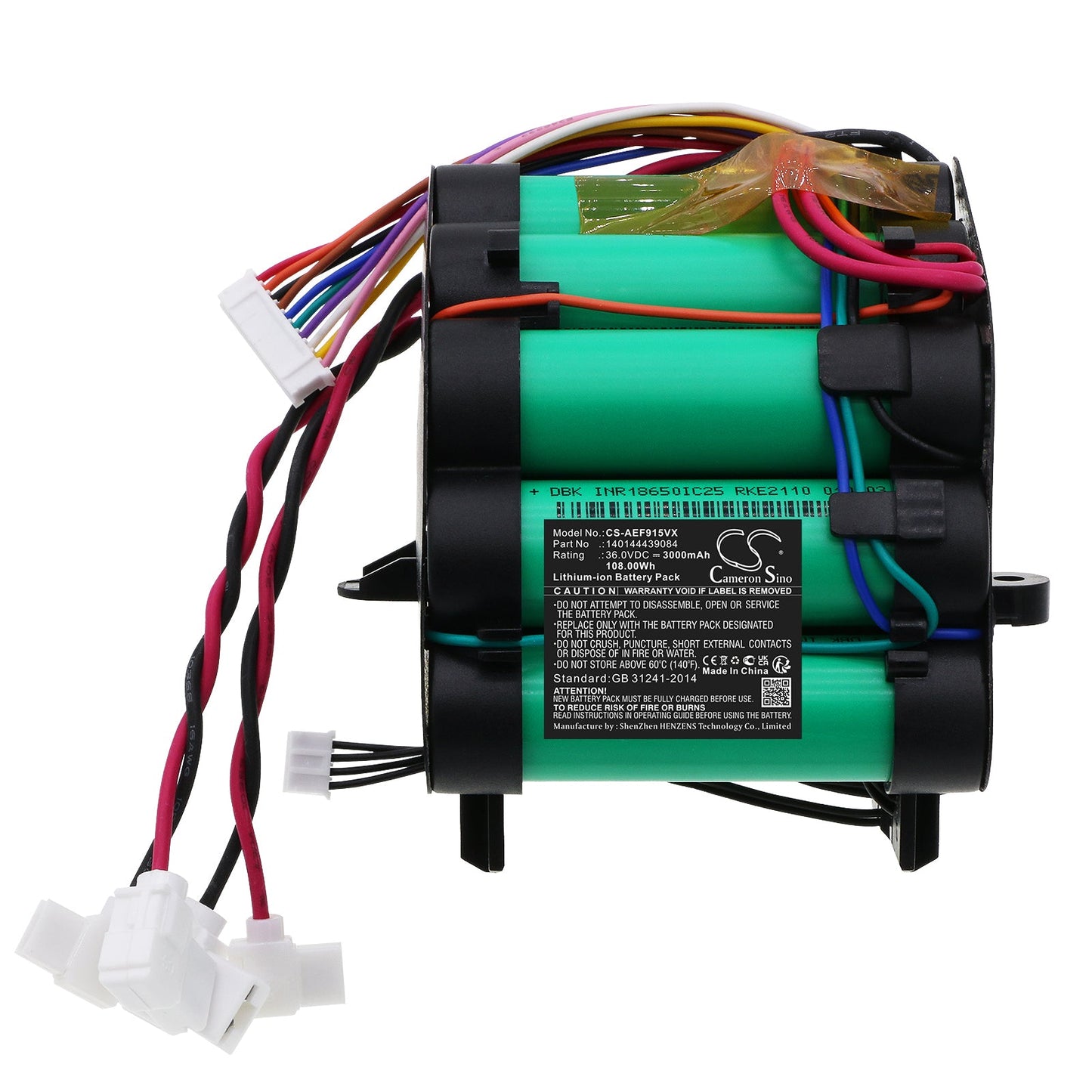 Replacement Battery for AEG FlexLift PF9 – Vacuum – 3000mAh / 108.00Wh / 36.0V