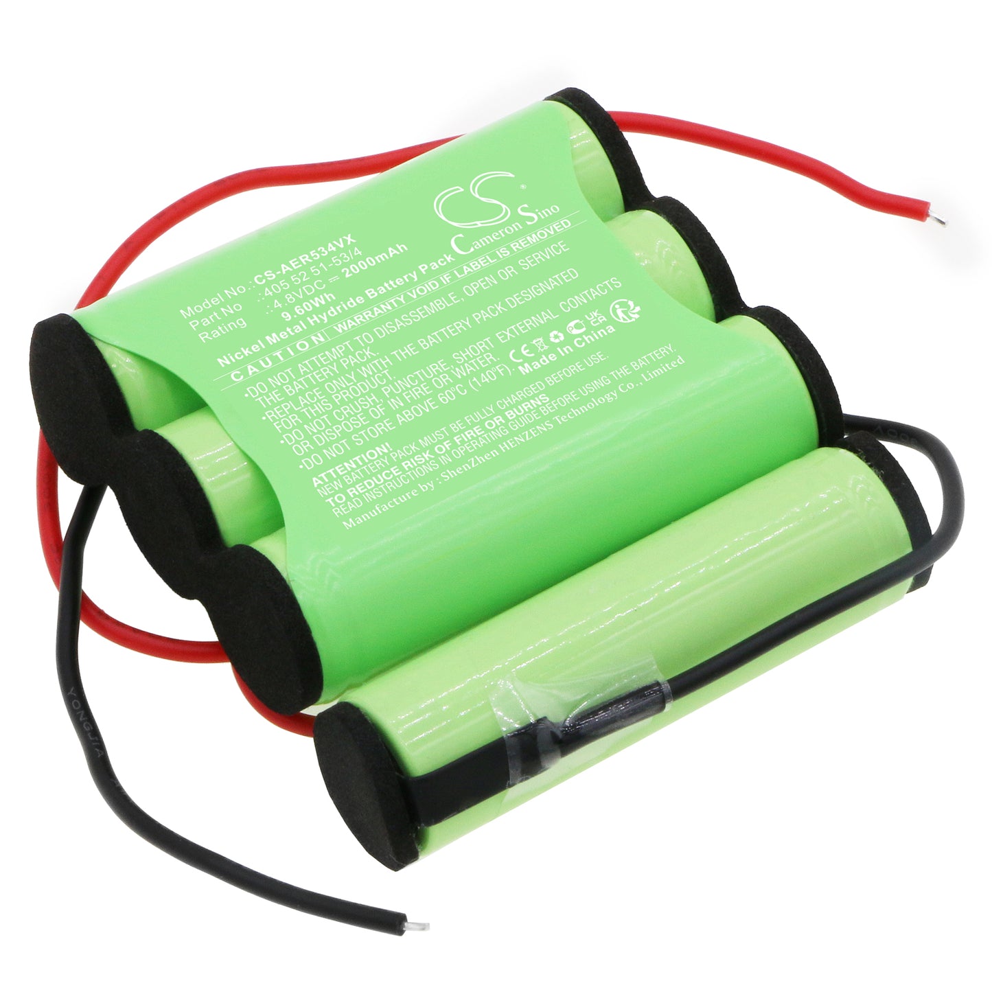 Replacement Battery for Electrolux ErgoRapido, Rapido Vacuum – 2000mAh / 9.6Wh