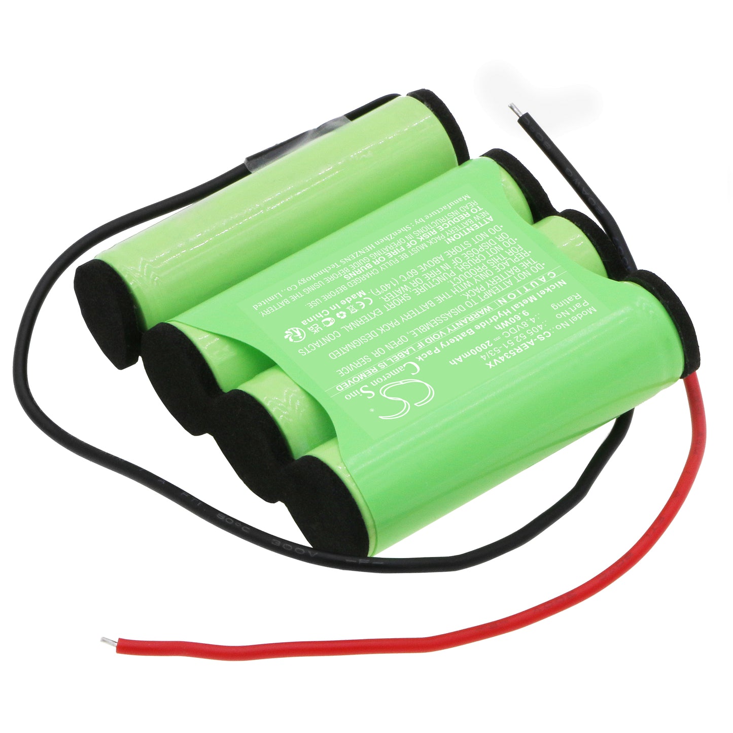 Replacement Battery for Electrolux ErgoRapido, Rapido Vacuum – 2000mAh / 9.6Wh