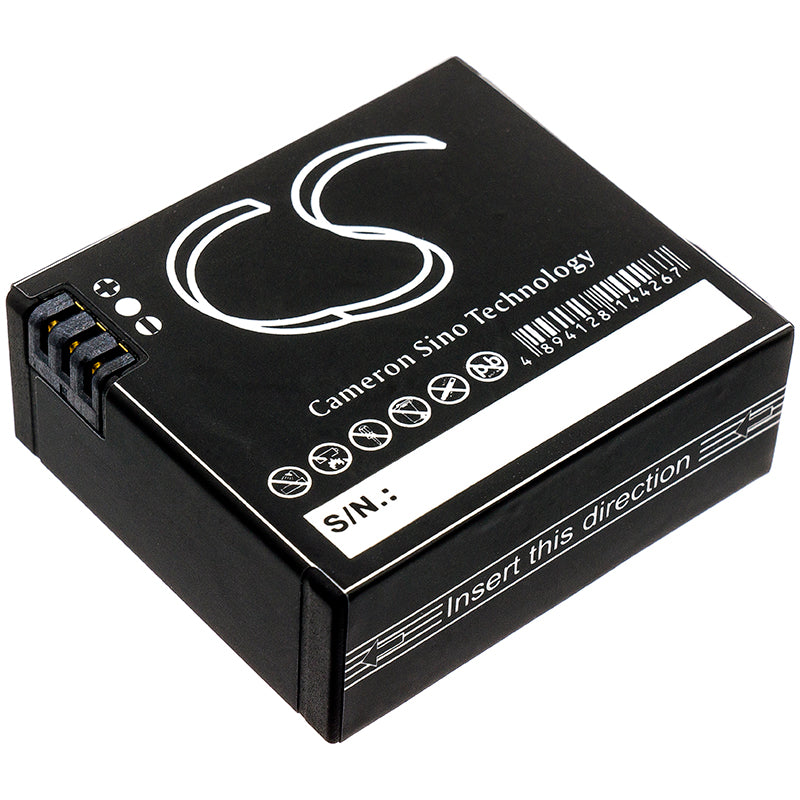 Replacement Battery for AEE D90 – Camera – 850mAh / 3.15Wh / 3.7V