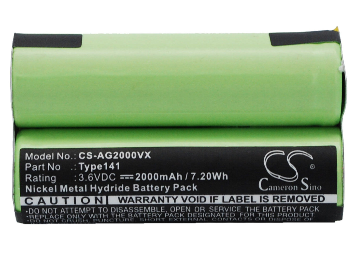 Replacement Battery for Electrolux Junior 2.0 – Vacuum – 2000mAh / 7.20Wh / 3.6V