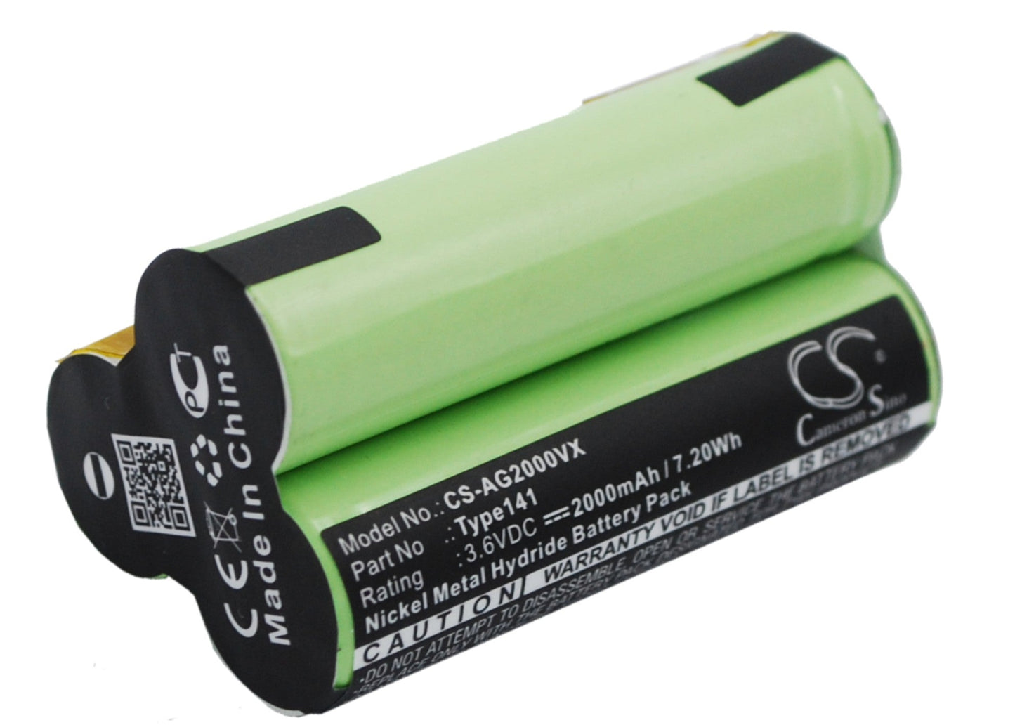 Replacement Battery for Electrolux Junior 2.0 – Vacuum – 2000mAh / 7.20Wh / 3.6V