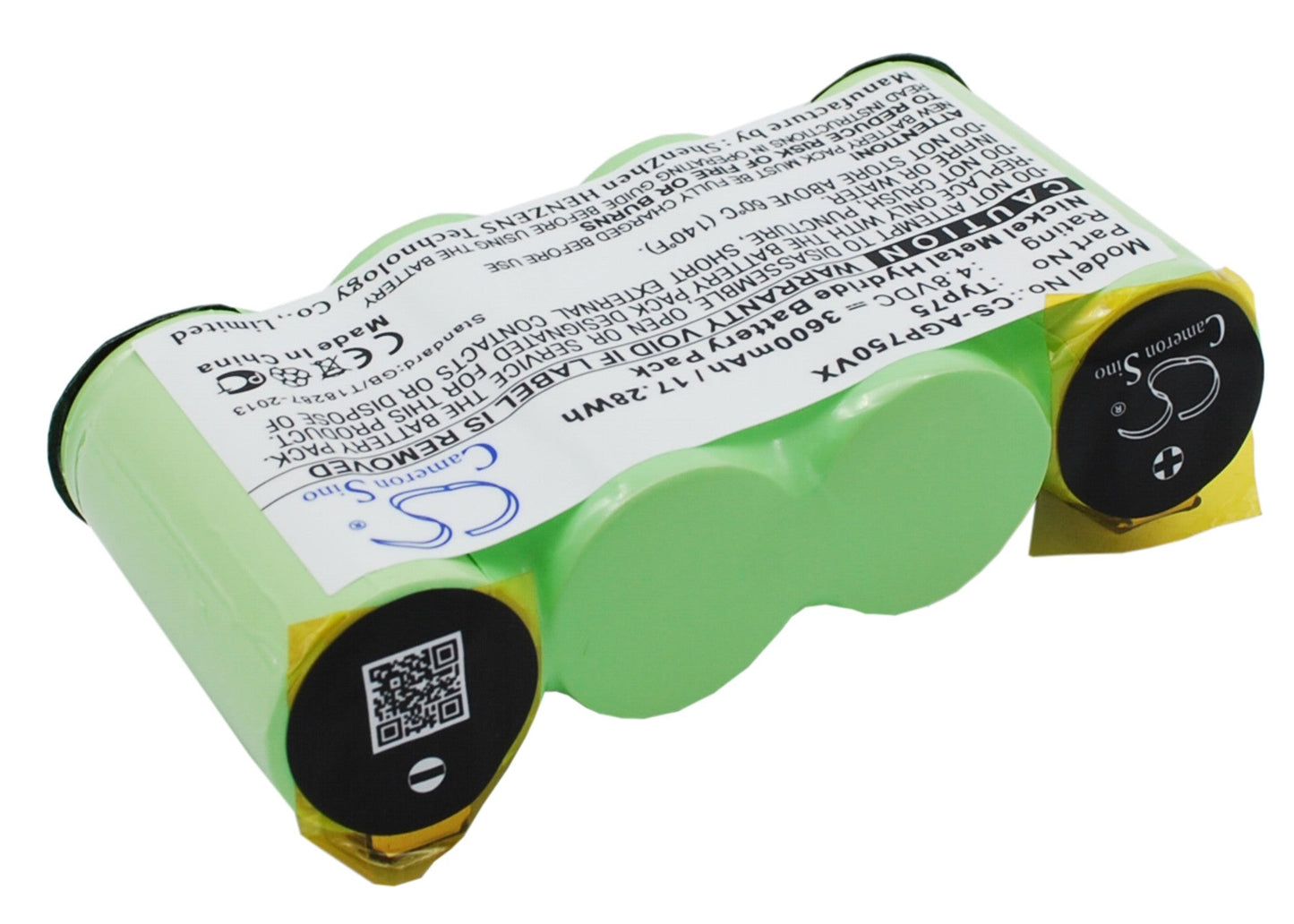 Replacement Battery for AEG AG64x – Vacuum – 3600mAh / 17.28Wh / 4.8V