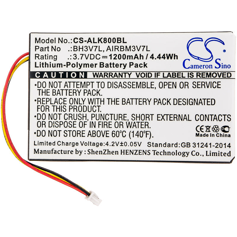 Replacement Battery for Autec Air A4 – Crane Remote Control – 1200mAh / 4.44Wh / 3.7V