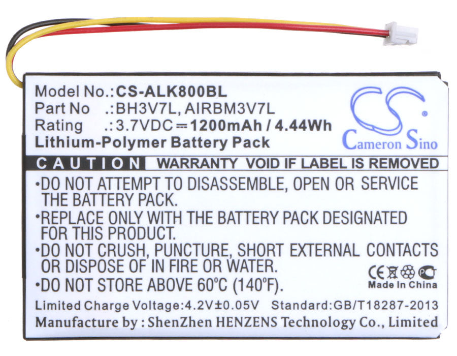 Replacement Battery for Autec Air A4 – Crane Remote Control – 1200mAh / 4.44Wh / 3.7V