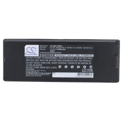 Replacement Battery for Apple MacBook 13" A1181 MacBook 13" MA472, MacBook 13" MA472B/ A, – Laptop – 5000mAh / 54.00Wh