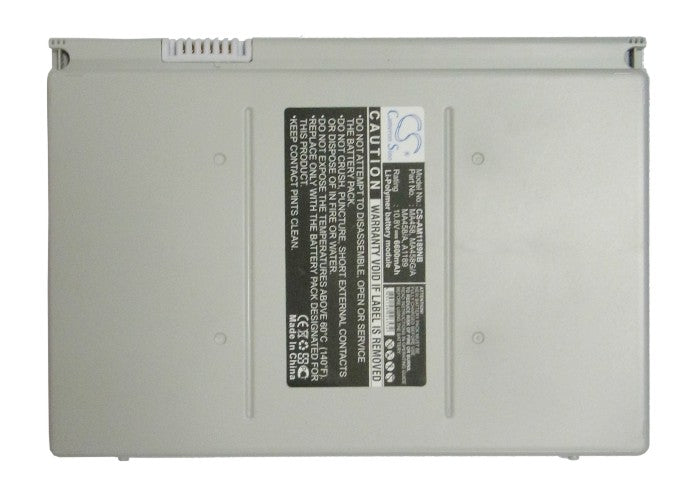 Replacement Battery for Apple MacBook Pro 17" A1151 – Notebook, Laptop – 6600mAh / 10.8V