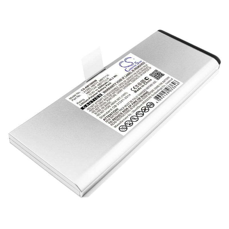 Replacement Battery for Apple MacBook 13" A1278 – Notebook, Laptop – 4200mAh / 10.8V