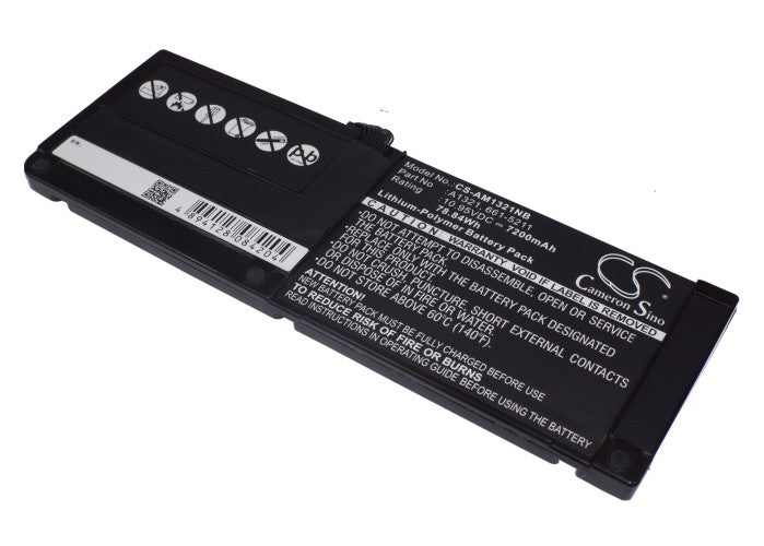 Replacement Battery for Apple A1286 – Notebook, Laptop – 7200mAh / 78.84Wh / 10.95V