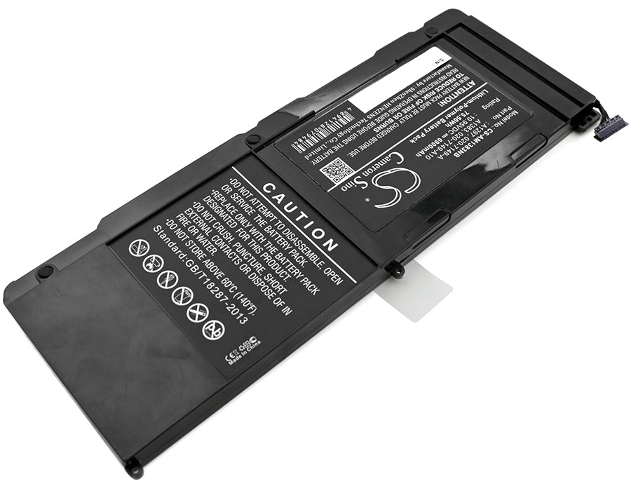 Replacement Battery for Apple MacBook Pro 17 – Notebook, Laptop – 6900mAh / 75.56Wh / 10.95V