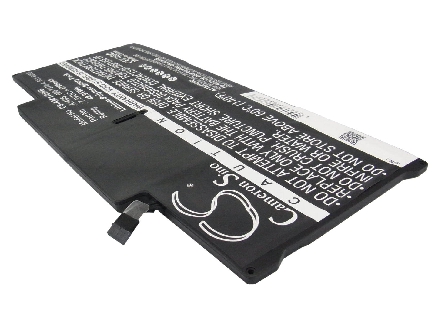 Replacement Battery for Apple A1466 – Notebook, Laptop – 6700mAh / 48.91Wh / 7.3V