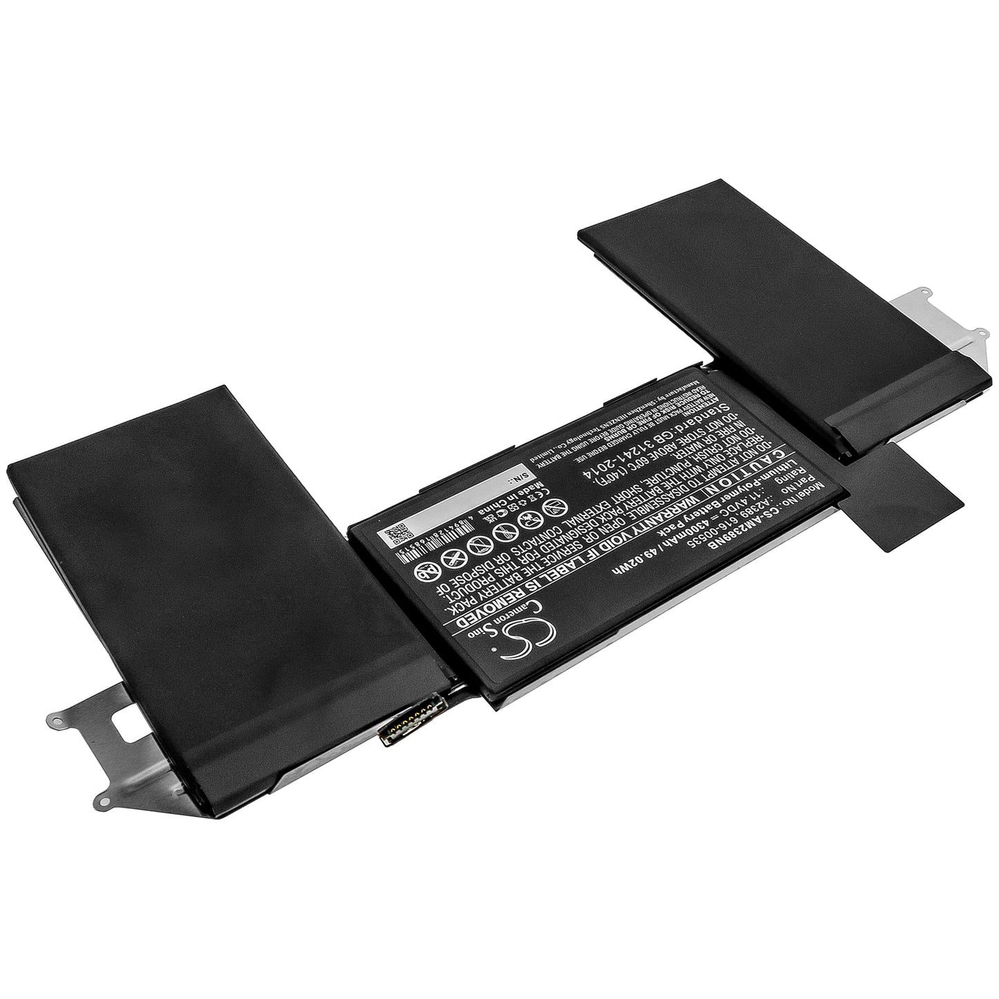 Replacement Battery for Apple MacBook Air (M1 2020) – Notebook, Laptop – 4300mAh / 49.02Wh / 11.4V