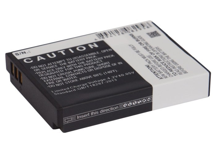 Replacement Battery for Actionpro ISAW A1 – Camera – 1300mAh / 4.81Wh / 3.7V