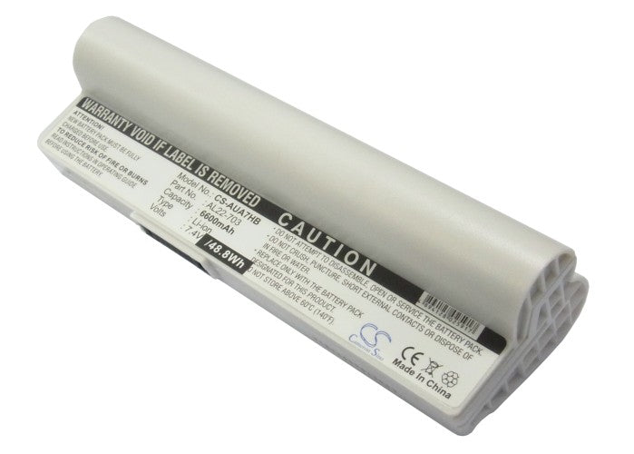 Replacement Battery for Asus Eee PC 701SD – Notebook, Laptop – 6600mAh / 7.4V
