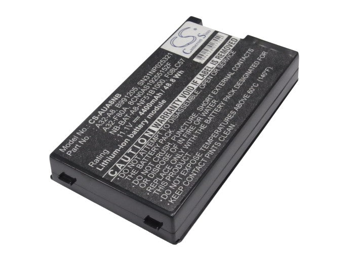 Replacement Battery for Asus A8 – Notebook, Laptop – 4400mAh/48.84Wh / 11.1V