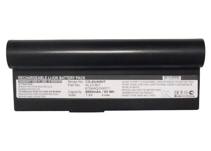 Replacement Battery for Asus Eee PC 1000 – Notebook, Laptop – 8800mAh / 7.4V