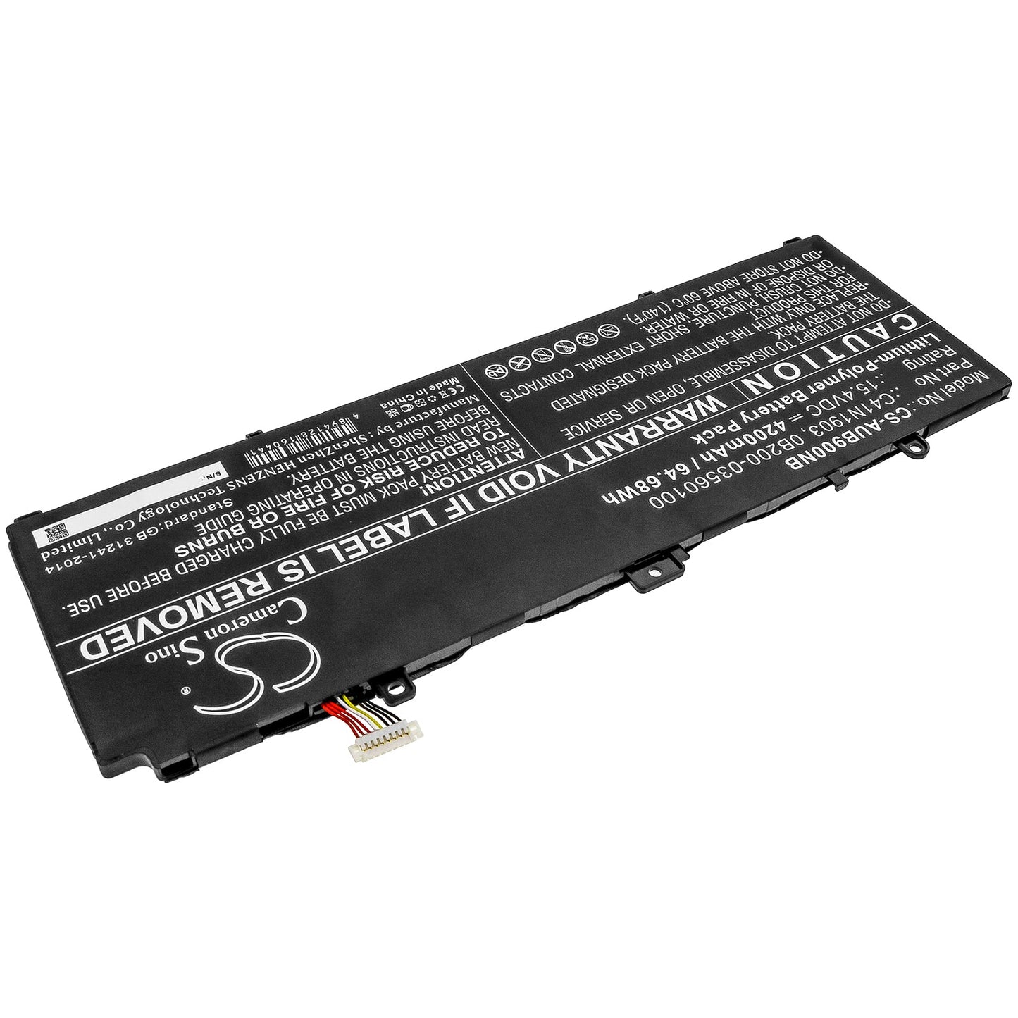 Replacement Battery for Asus B9450FA-BM0160R – Notebook, Laptop – 4200mAh / 64.68Wh / 15.4V