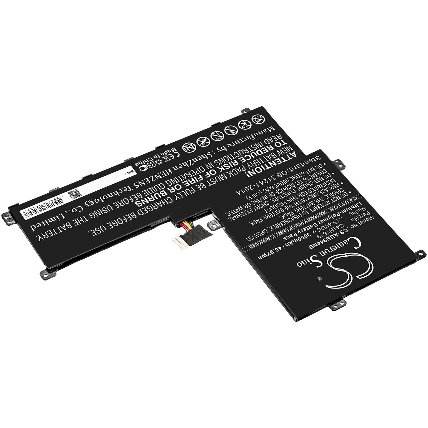 Replacement Battery for Asus ASUSPRO B9440 – Notebook, Laptop – 3050mAh / 46.97Wh / 15.4V