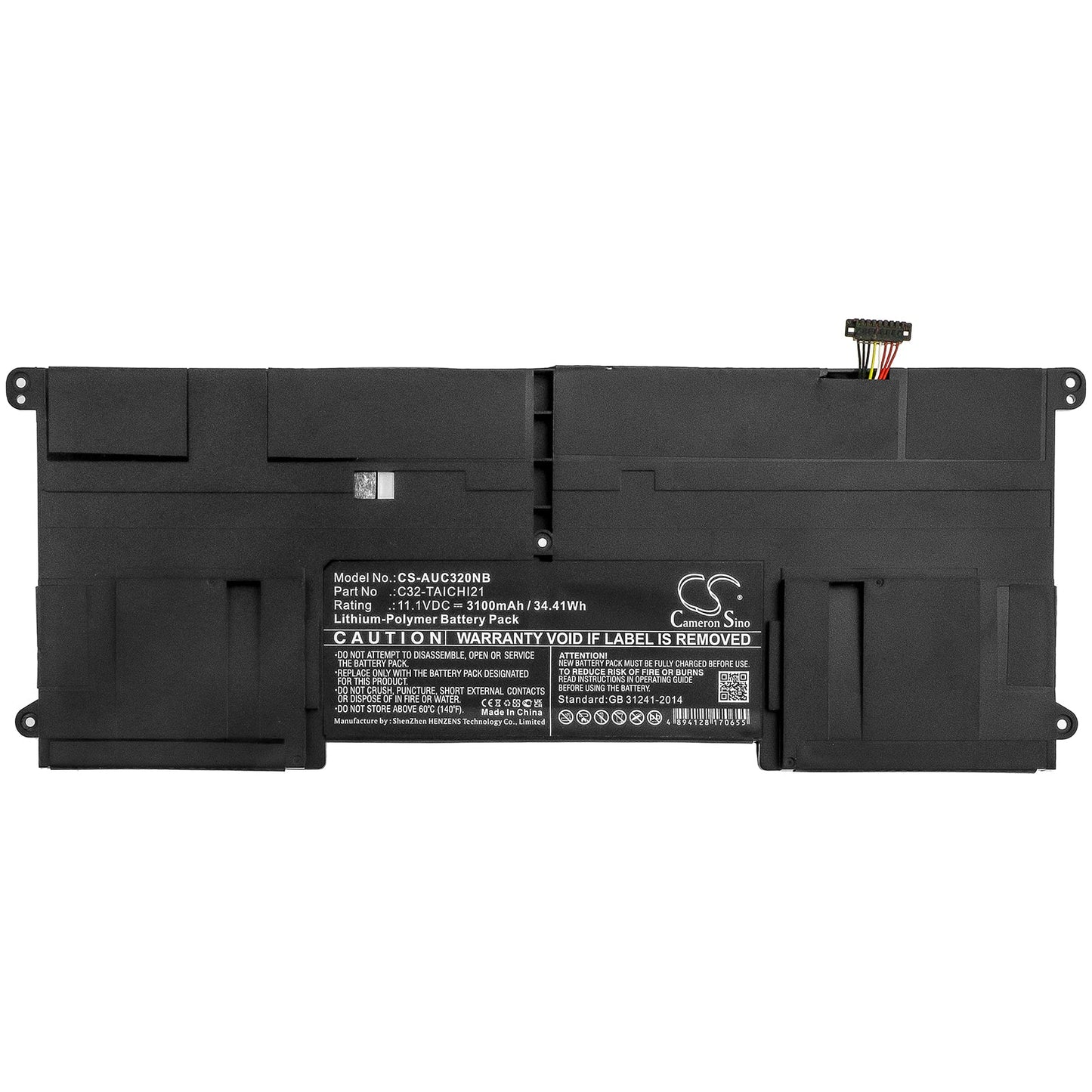 Replacement Battery for Asus Taichi 21 – Notebook, Laptop – 3100mAh / 34.41Wh / 11.1V