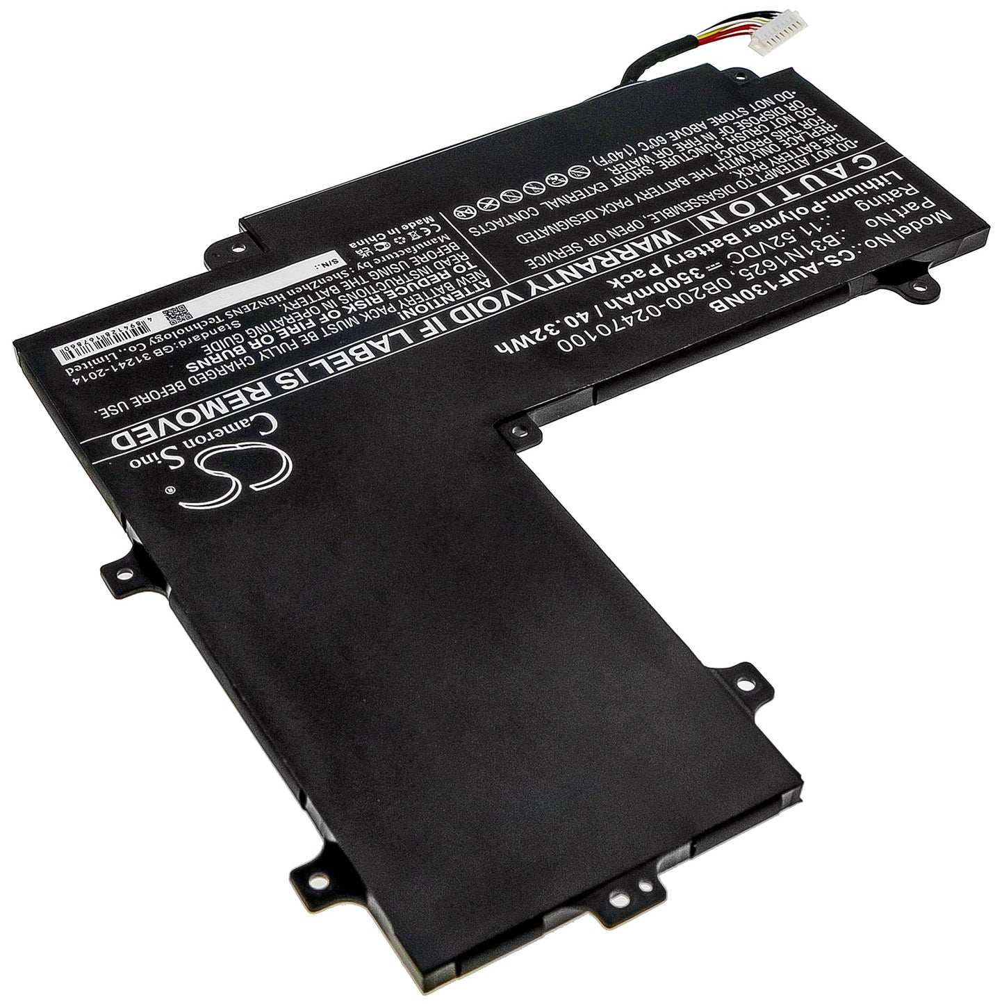 Replacement Battery for Asus TP203MAH – Notebook, Laptop – 3500mAh / 40.32Wh / 11.52V