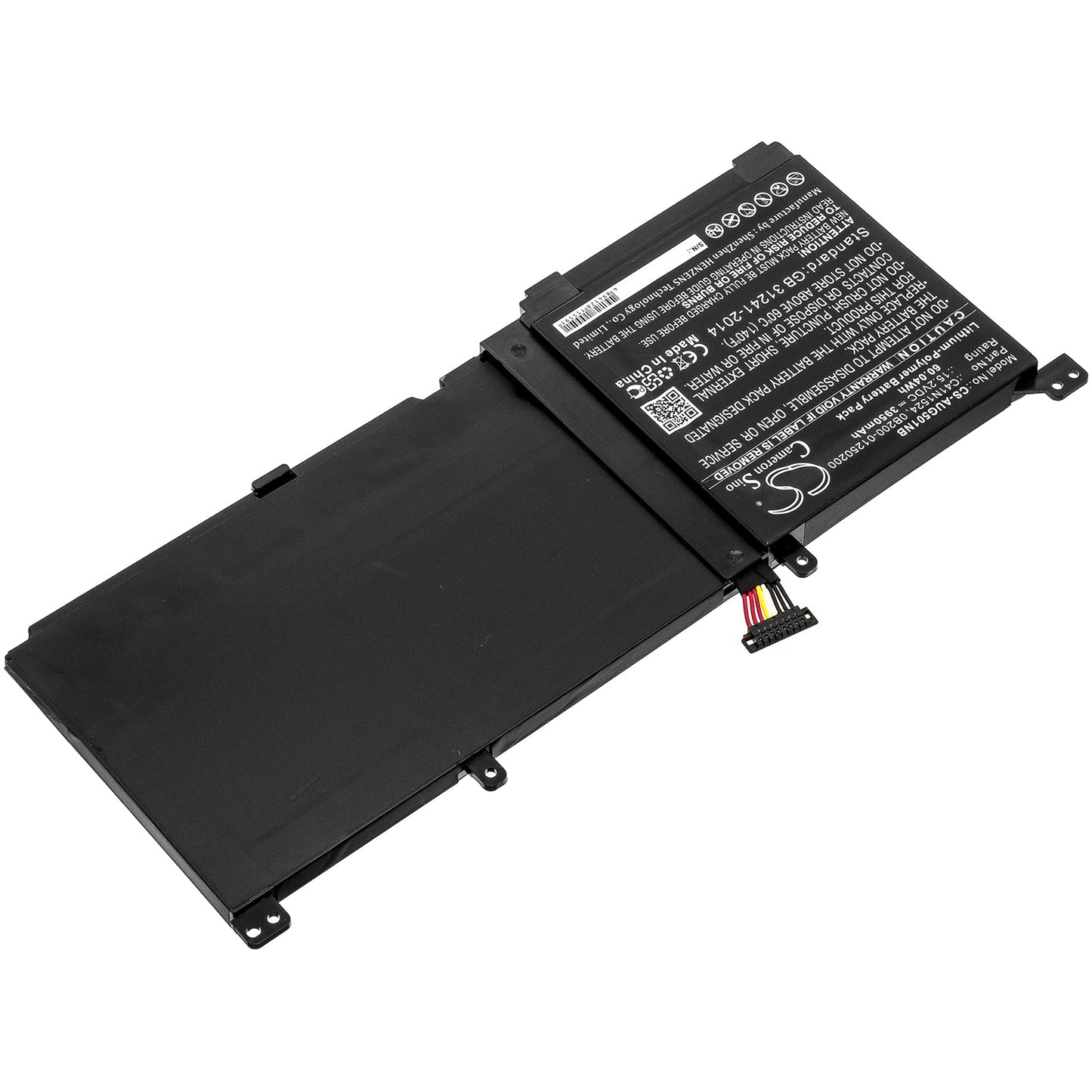 Replacement Battery for Asus N501VW-2B – Notebook, Laptop – 3950mAh / 60.04Wh / 15.2V
