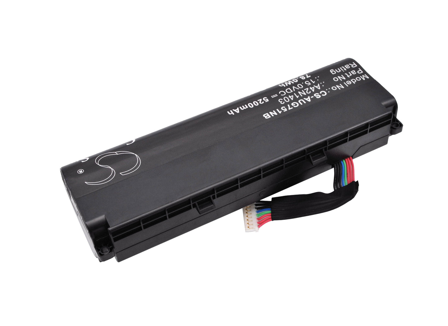 Replacement Battery for Asus G751 – Notebook, Laptop – 5200mAh / 78.00Wh / 15.0V