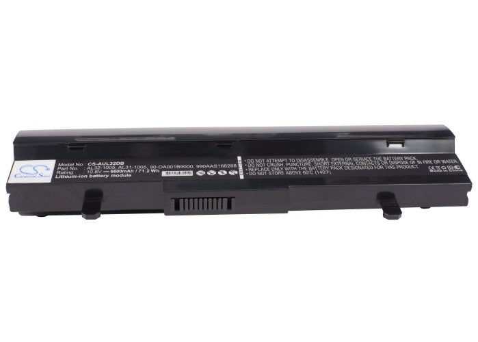 Replacement Battery for Asus Eee PC 1001HA – Notebook, Laptop – 6600mAh / 10.8V