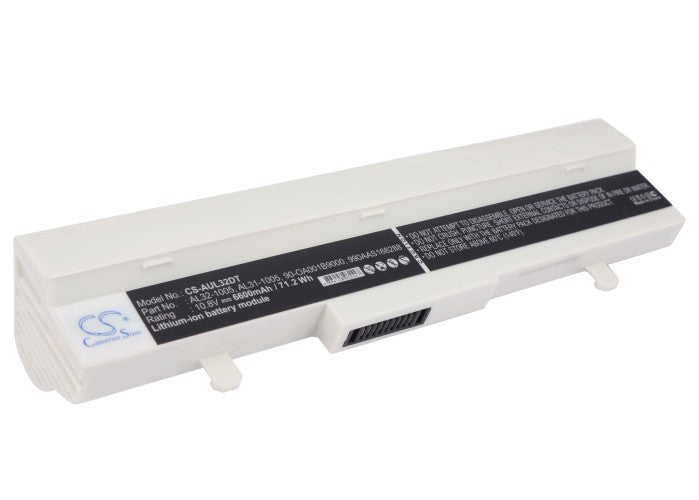 Replacement Battery for Asus Eee PC 1001HA – Notebook, Laptop – 6600mAh / 10.8V