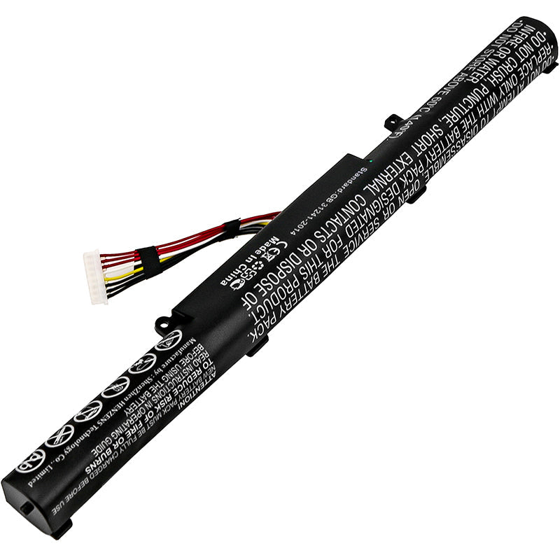 Replacement Battery for Asus GL553VD – Notebook, Laptop – 2600mAh / 37.44Wh / 14.4V