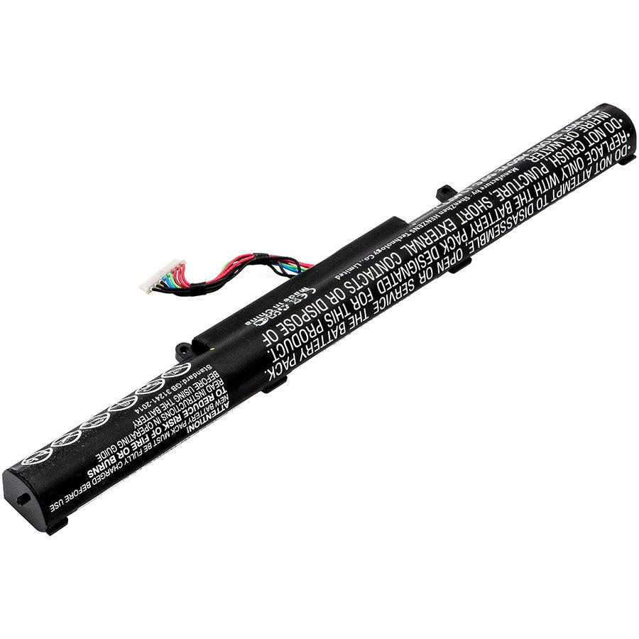 Replacement Battery for Asus GL752JW – Notebook, Laptop – 2600mAh / 39.00Wh / 15.0V