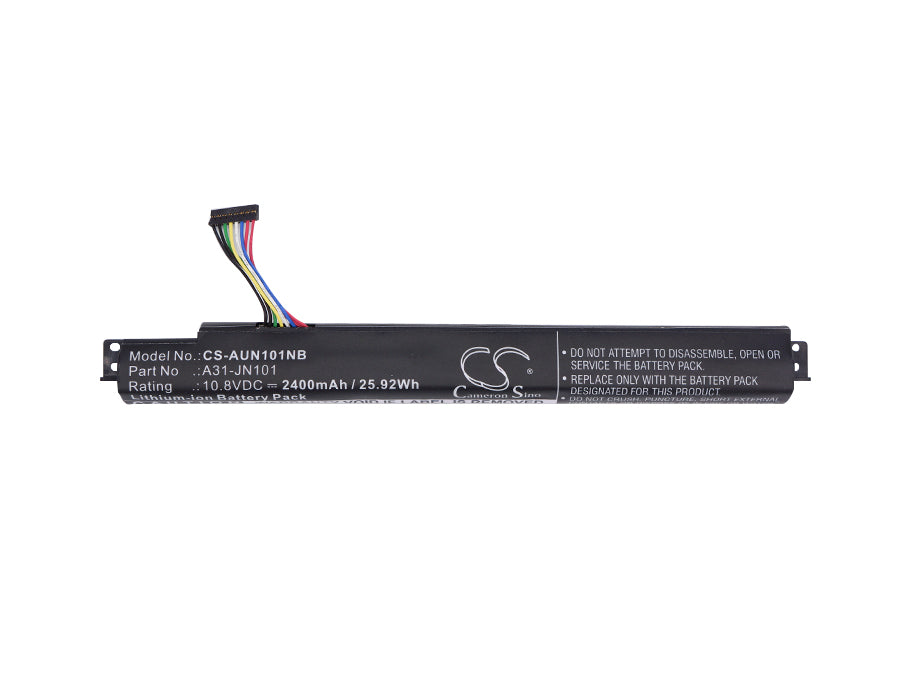 Replacement Battery for Asus JN101 – Notebook, Laptop – 2400mAh / 25.92Wh / 10.8V