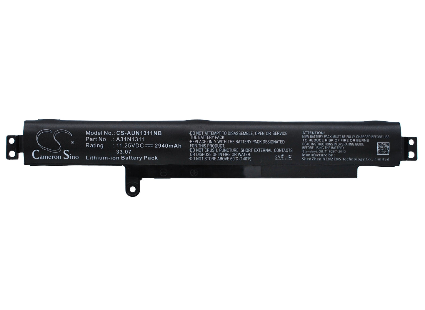 Replacement Battery for Asus F102BA – Notebook, Laptop – 2940mAh / 33.08Wh / 11.25V