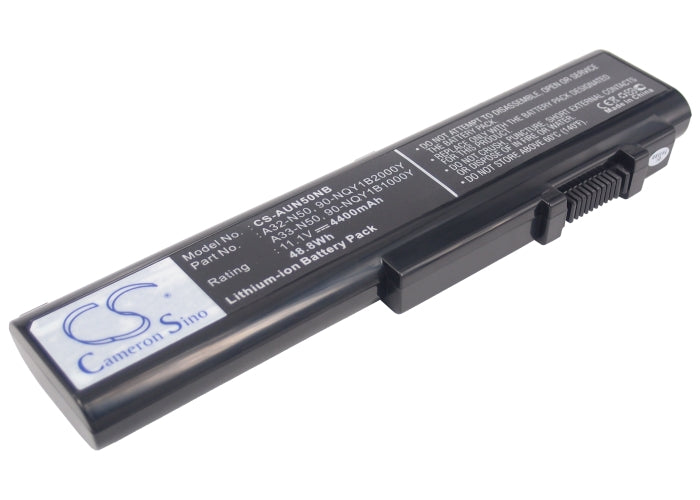 Replacement Battery for Asus N50 – Notebook, Laptop – 4400mAh/48.84Wh / 11.1V