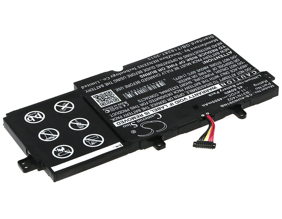 Replacement Battery for Asus 51LN-BBI706 – Notebook, Laptop – 4000mAh / 45.60Wh / 11.4V