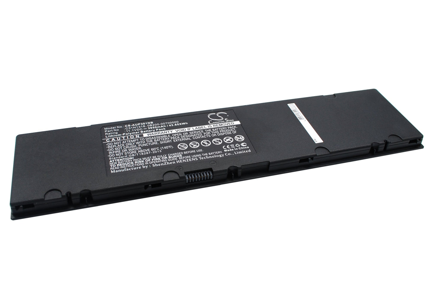 Replacement Battery for Asus AsusPro Essential PU301LA – Notebook, Laptop – 3950mAh / 43.85Wh / 11.1V