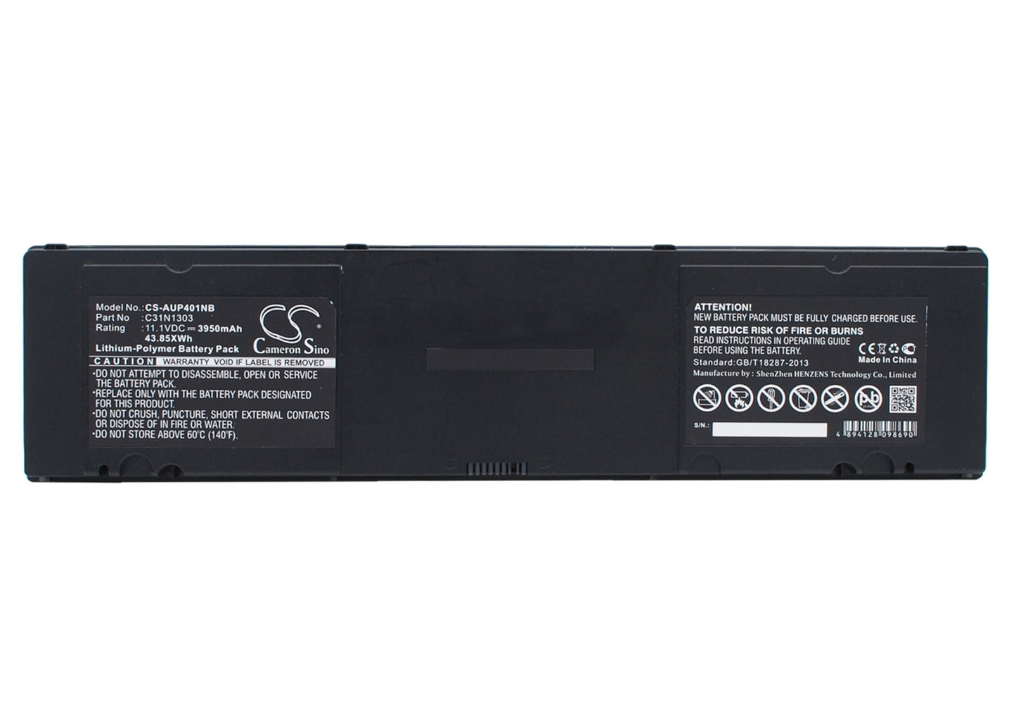 Replacement Battery for Asus AsusPro Essential PU401LA – Notebook, Laptop – 3950mAh / 43.85Wh / 11.1V