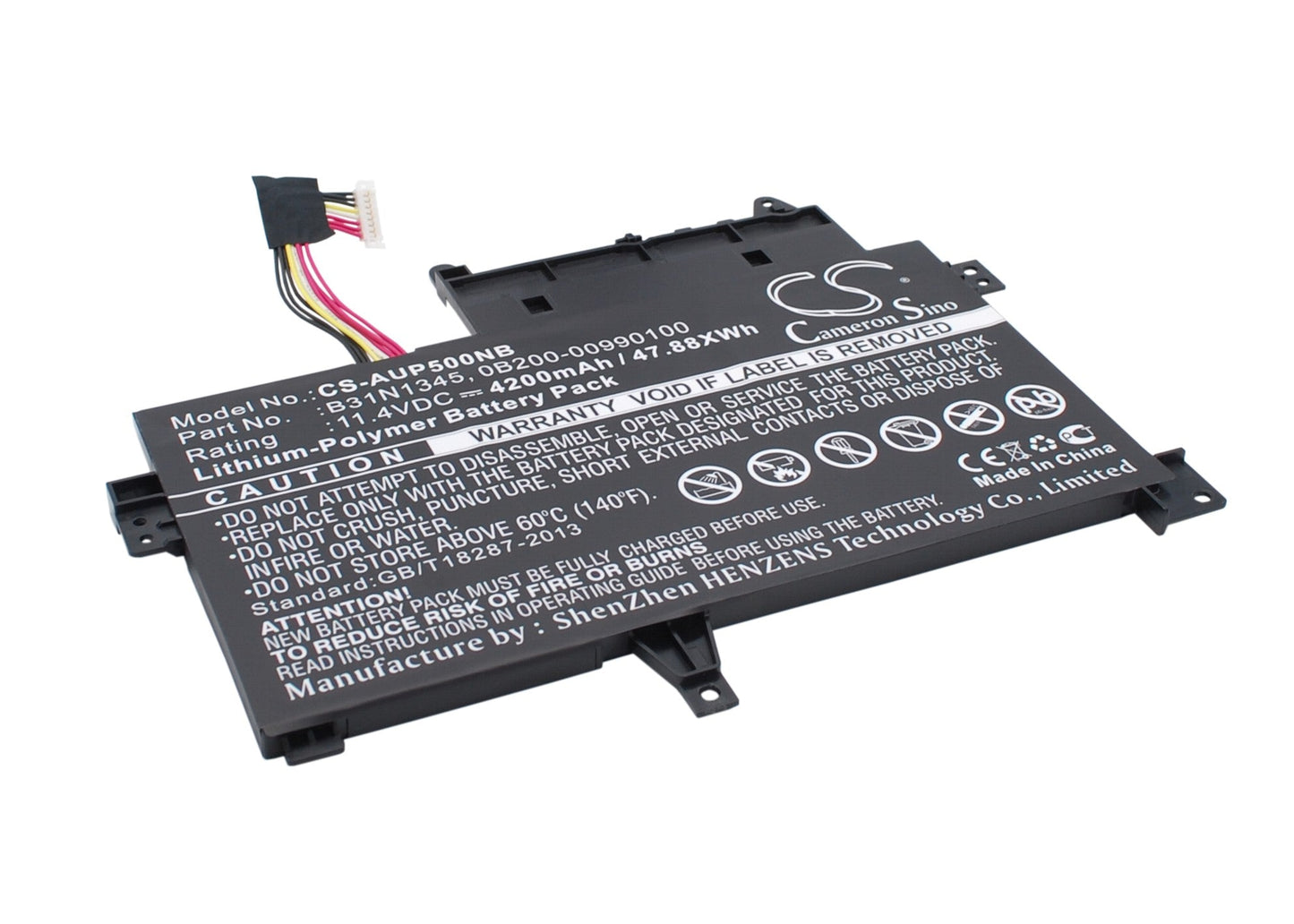 Replacement Battery for Asus Transformer Book Flip TP500LA – Notebook, Laptop – 4200mAh / 47.88Wh / 11.4V