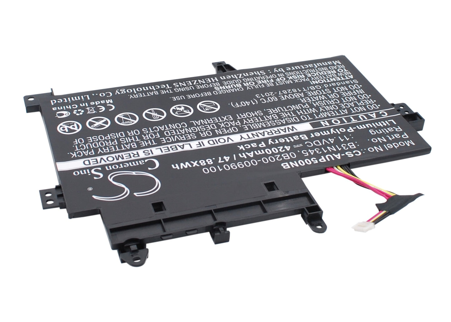 Replacement Battery for Asus Transformer Book Flip TP500LA – Notebook, Laptop – 4200mAh / 47.88Wh / 11.4V