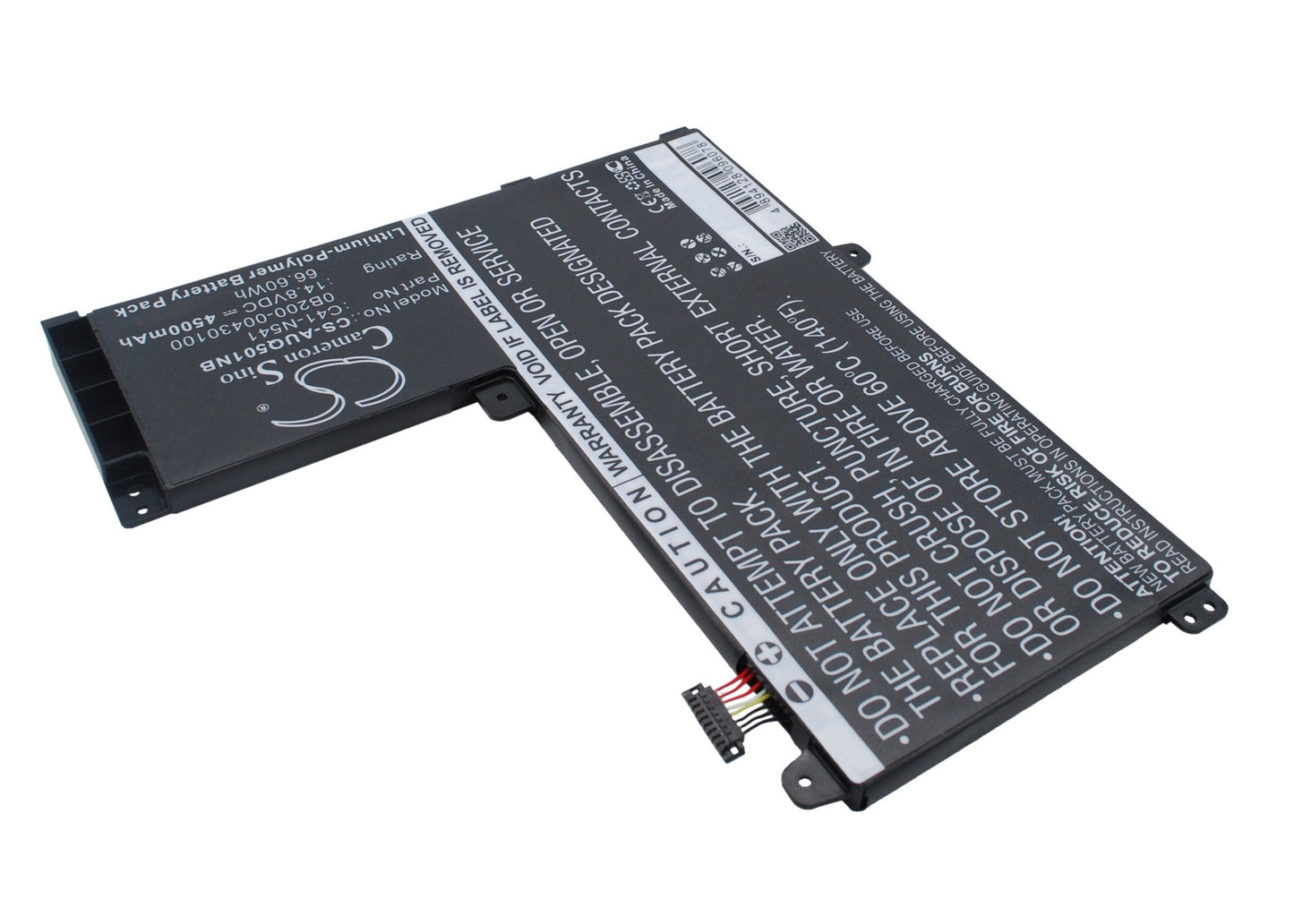 Replacement Battery for Asus Q501L – Notebook, Laptop – 4500mAh / 66.60Wh / 14.8V