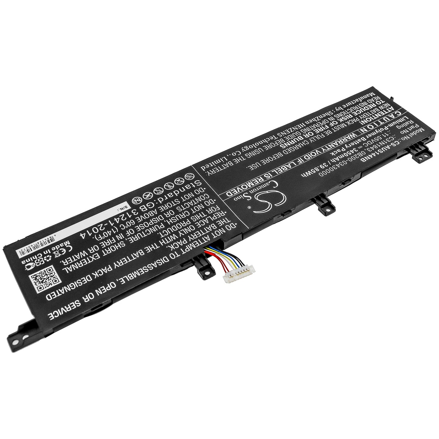 Replacement Battery for Asus VivoBook S14 S432FA – Notebook, Laptop – 3450mAh / 39.85Wh / 11.55V